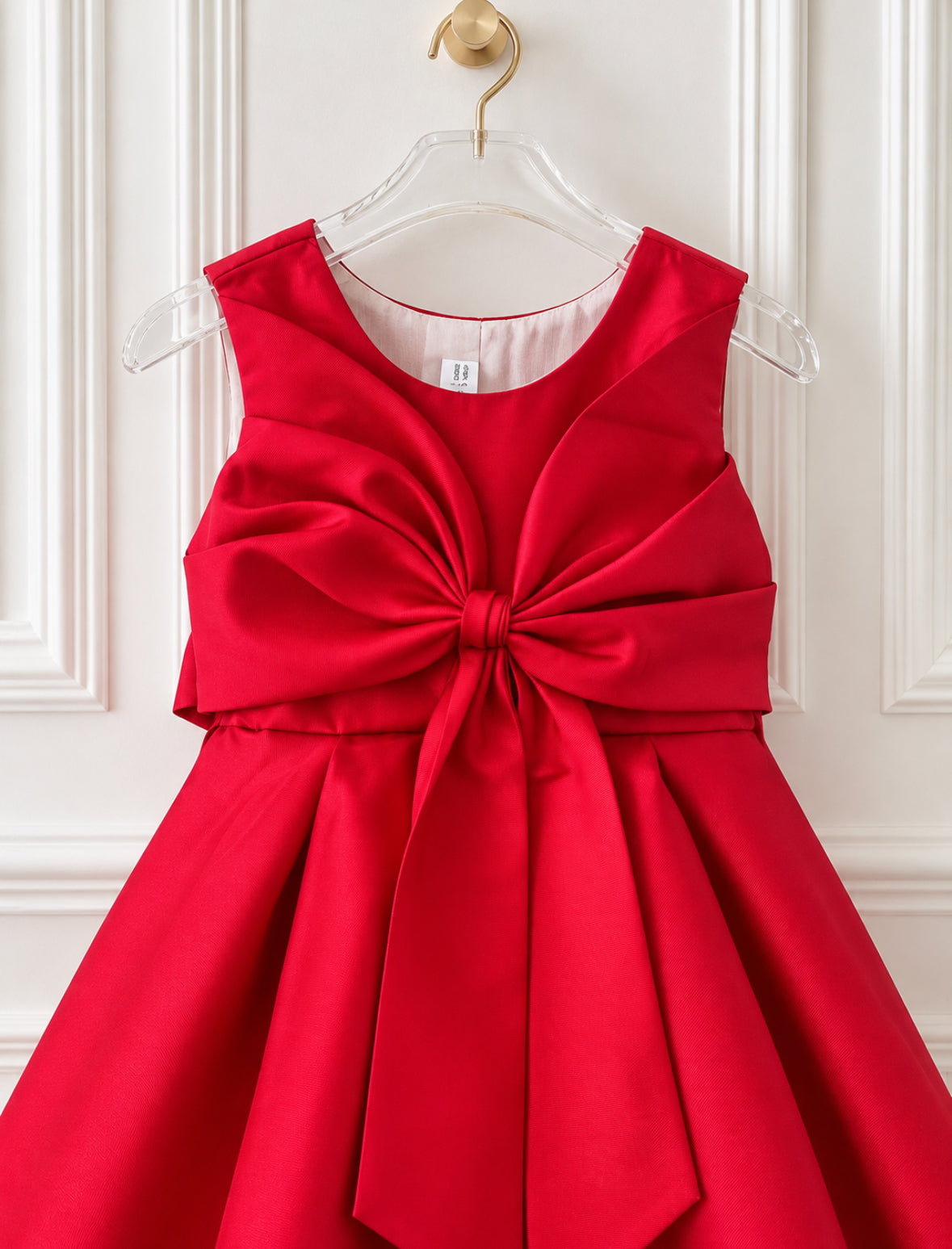 Aubrey - Girls Satin Polyester Dress - 4 Colours