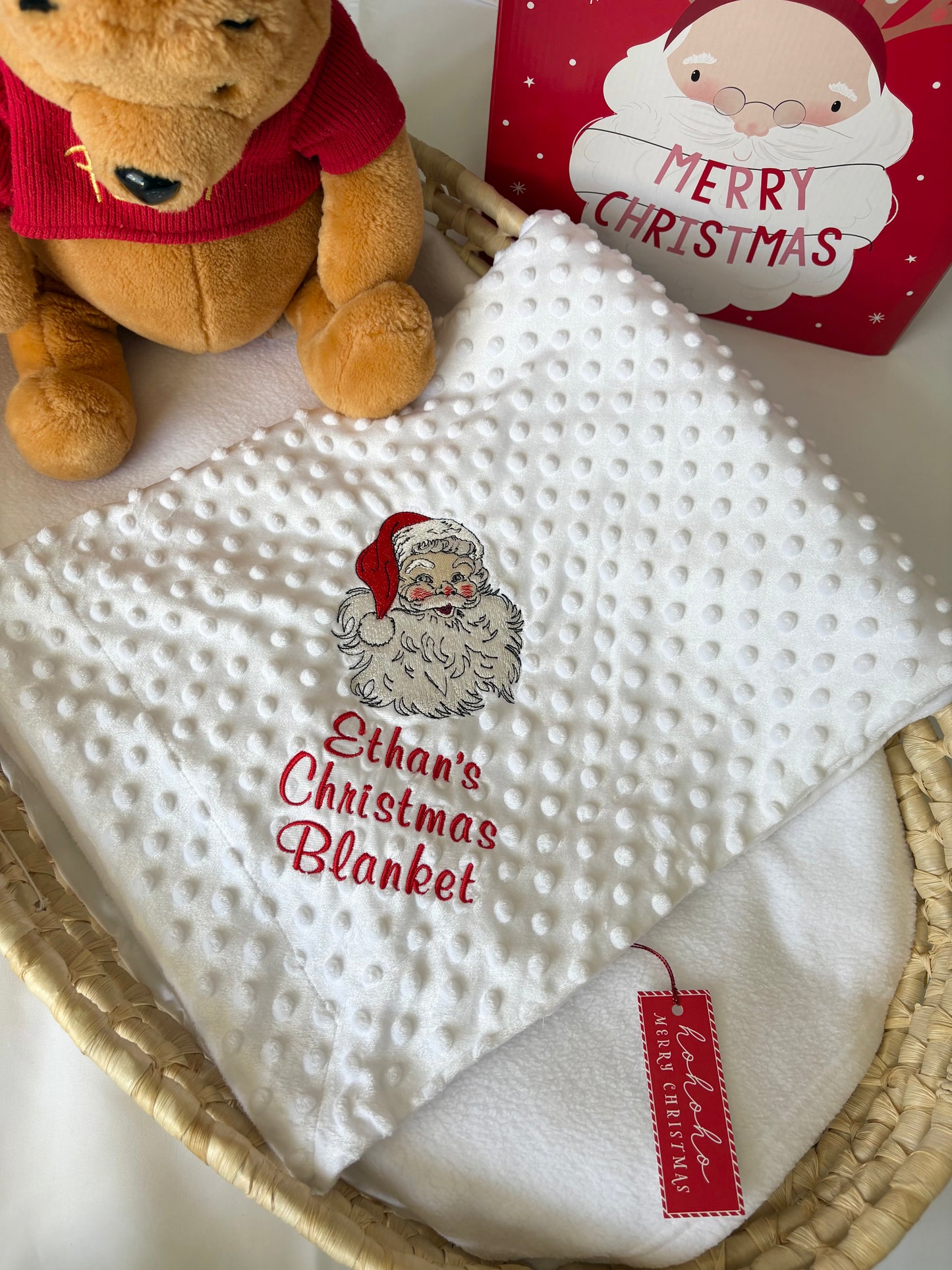 Personalised Christmas Blanket