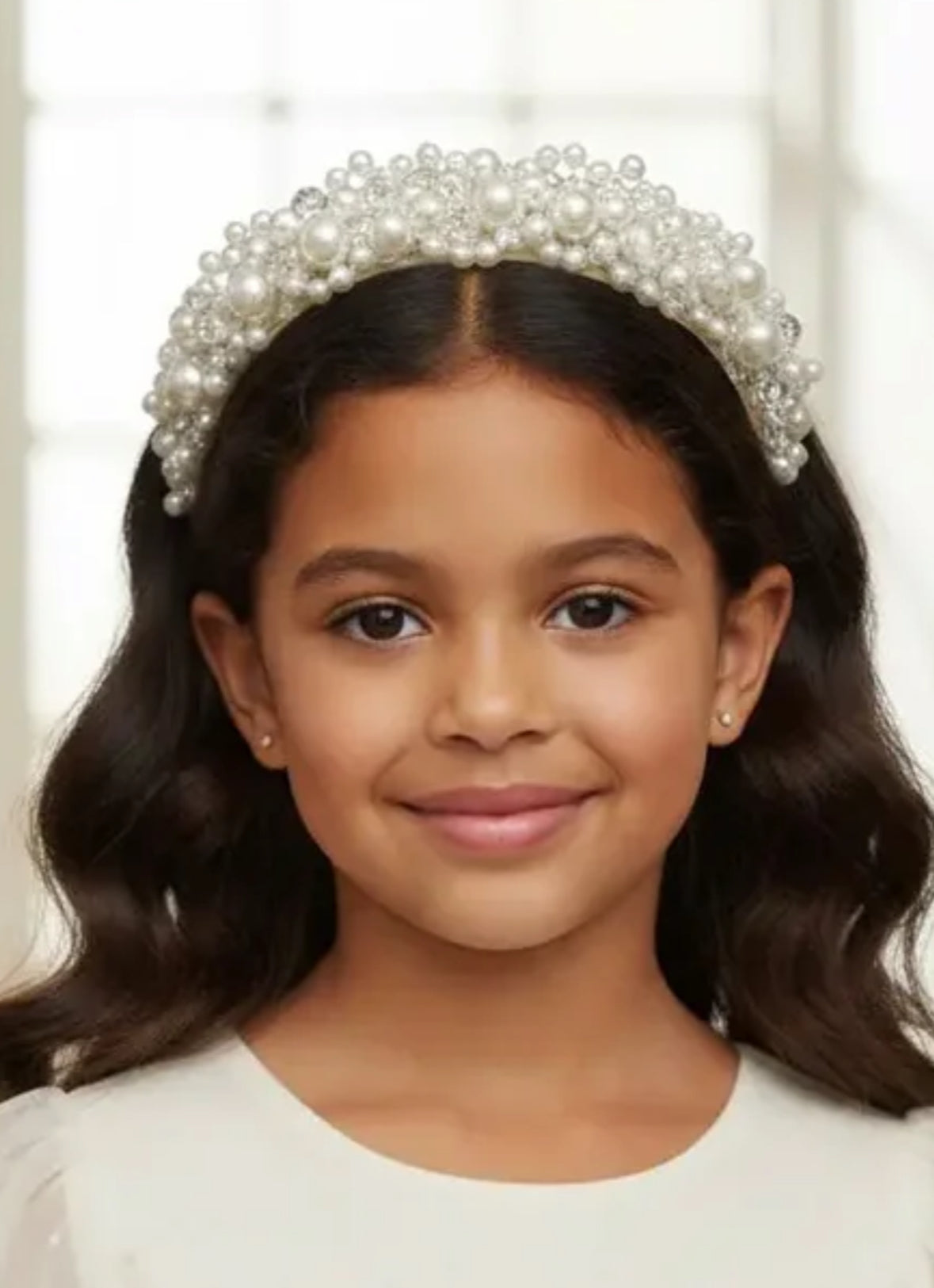 Pearl & Crystal Statement Headband