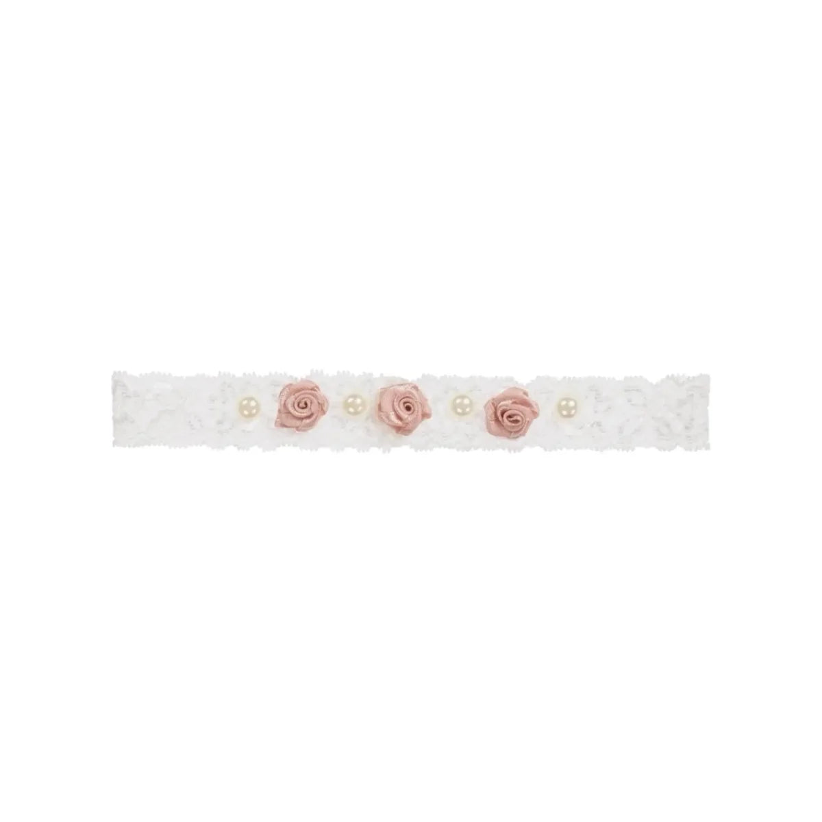 Ivory Lace Baby Girl Christening Headband