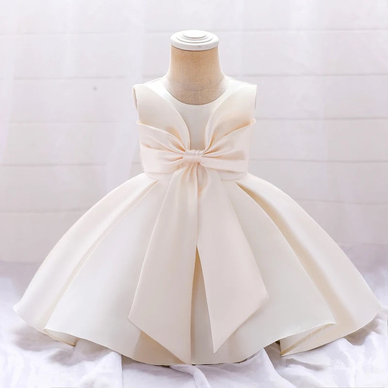 Azia - Girls Satin Polyester Dress - 4 Colours