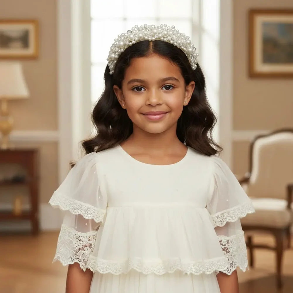 Pearl & Crystal Statement Headband