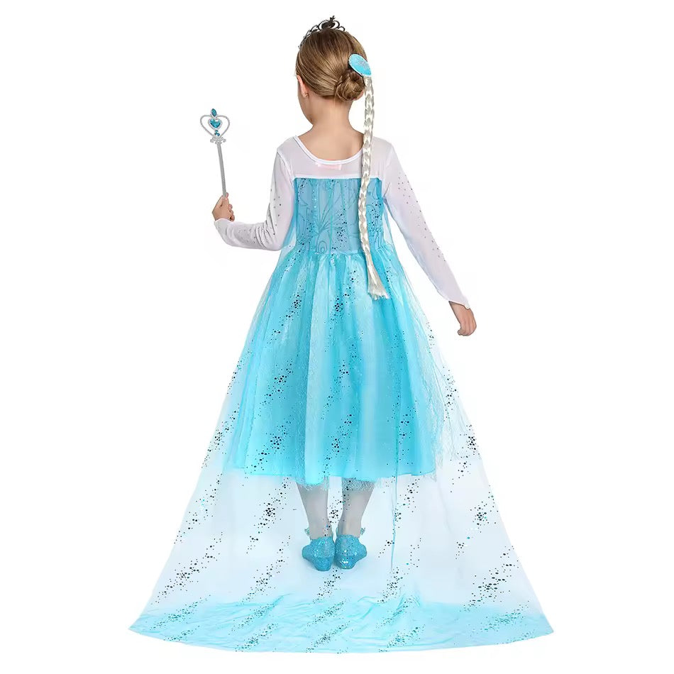 Elsa Frozen Costume & Accessories - Snow Queen