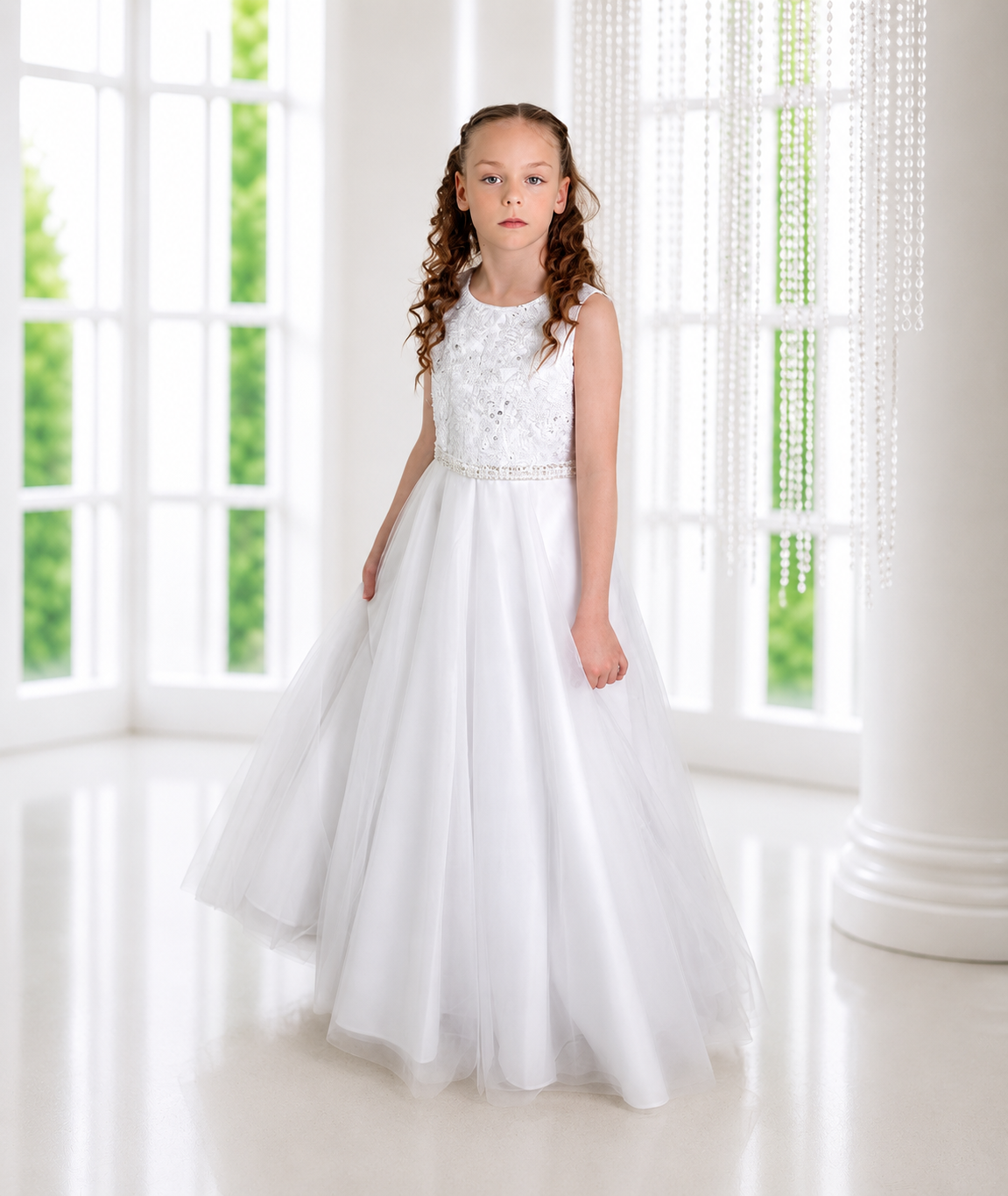 Vienna - Flower Girl/Holy Communion Dress Age 7-11 Years