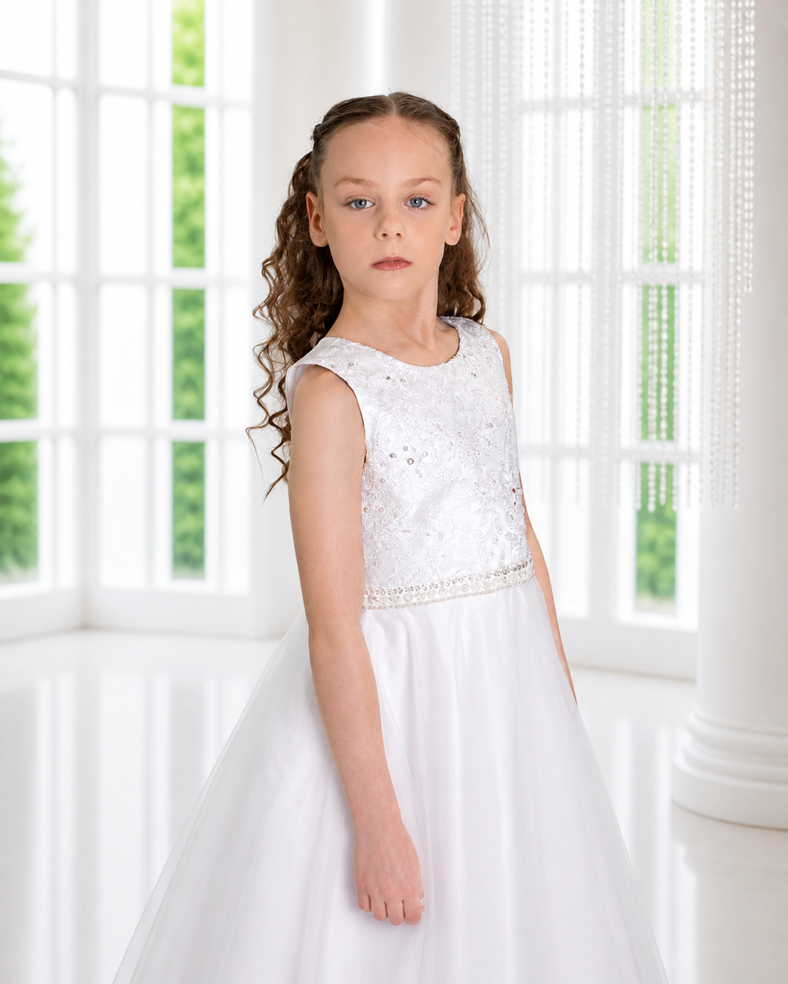 Vienna - Flower Girl/Holy Communion Dress Age 7-11 Years