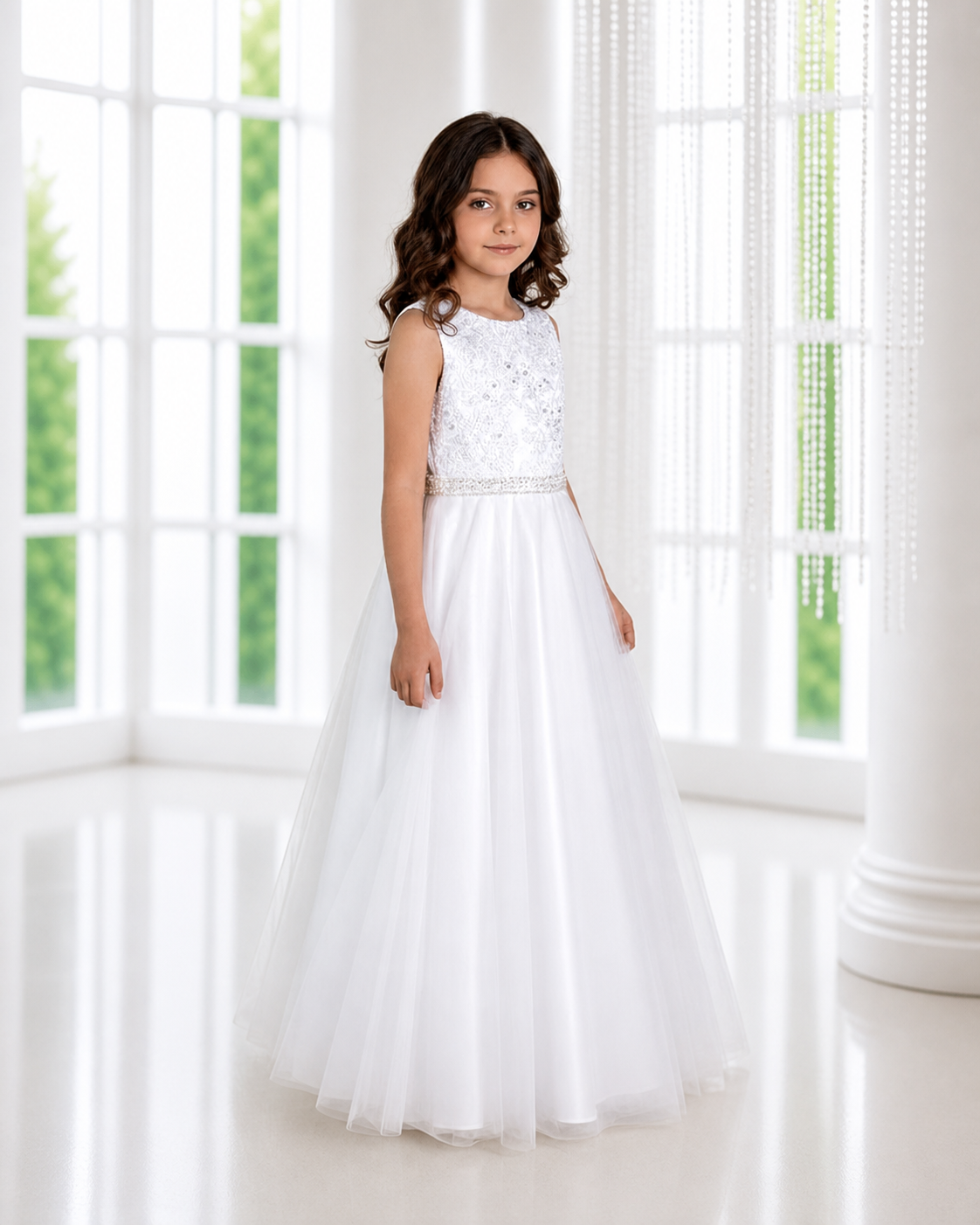 Vienna - Flower Girl/Holy Communion Dress Age 7-11 Years